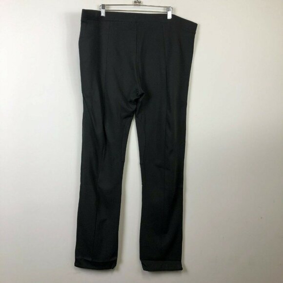 NWT Gap Womens Flint Grey Elastic Waist Pull On Zipper Pocket Pants Size XXL - Picture 4 of 6